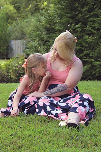 Mommy and Me Boho Floral Family Matching Maxi Dress with Pocket for Mother's Day…2