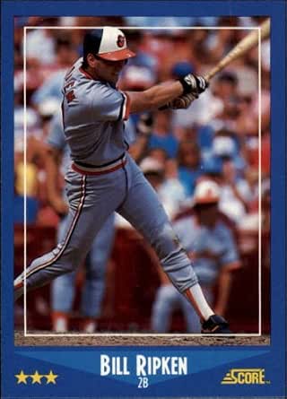 1988 Score 200 Bill Ripken RC Collectibles & Fine Art