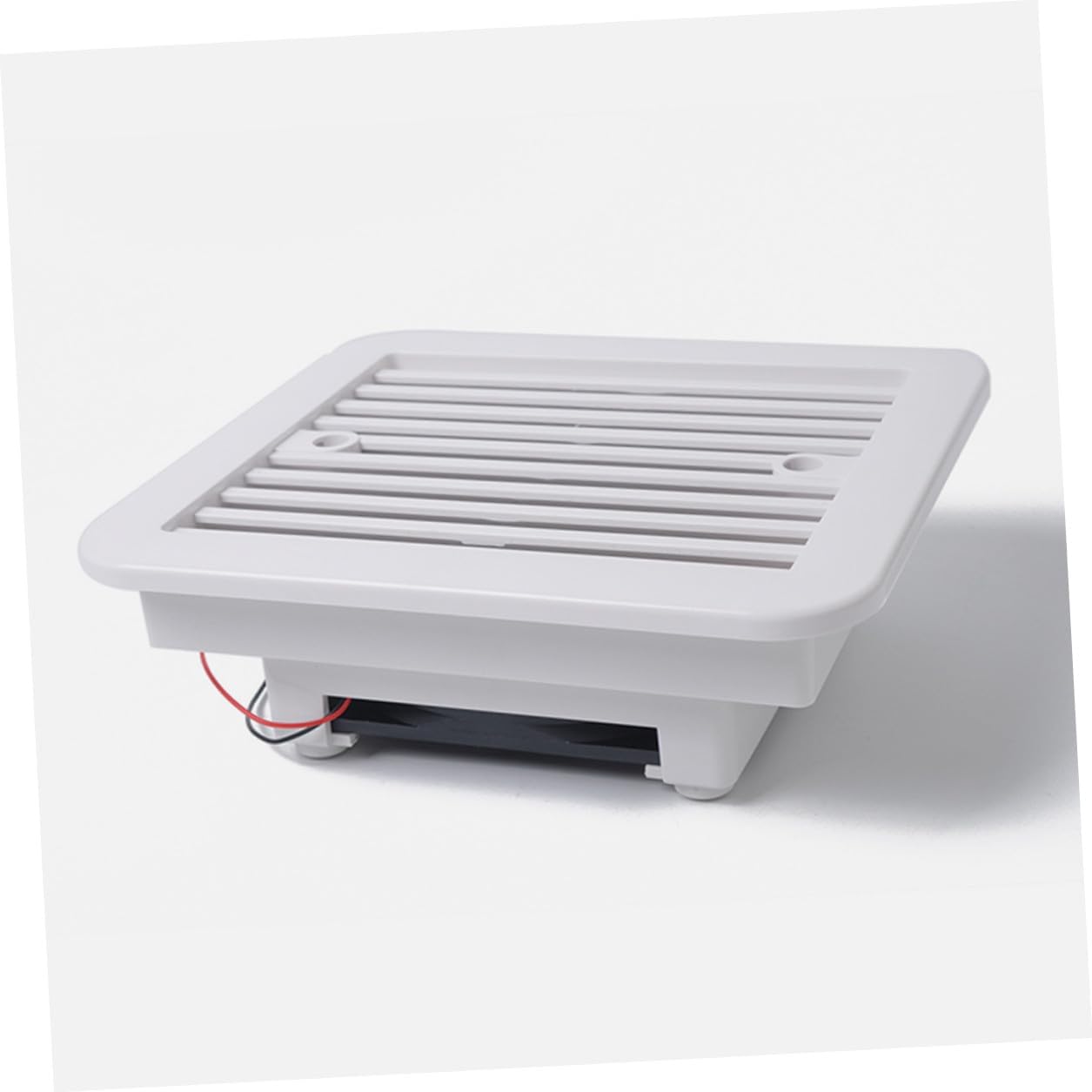 8-inch 12v Rv Ventilation Fan with Blades, Quiet Bathroom Air Vent Exhaust Outlet Fan for Rv Roof Ventilation and Kitchen Exhaust Replacement Part