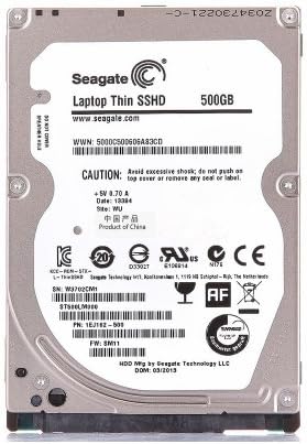 Seagate ST500LM000 SSHD 500GB 5400RPM 64MB SATA 6.0Gb/s 2.5 Solid State Hybrid Drive