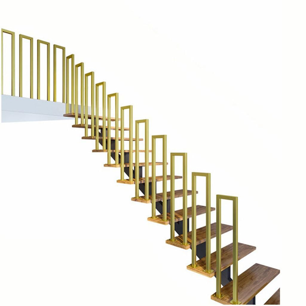 U-Shaped Handrail Stairs Railing,Hand Rails for Outdoor Steps,Balustrade Guardrail for Indoor and Outdoor Porch Garden Loft(Size:2.78ft/85cm)