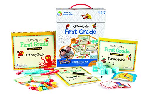 Super Sale ๐ Learning Resources All Ready for First Grade Readiness Kit, Back to School Activities, School Preparation Toys, Homeschool, 32 Page Guide Included, Ages 5+ Super Sale ๐ Learning Resources All Ready for First Grade Readiness Kit, Back to School Activities, School Preparation Toys, Homeschool, 32 Page Guide Included, Ages 5+