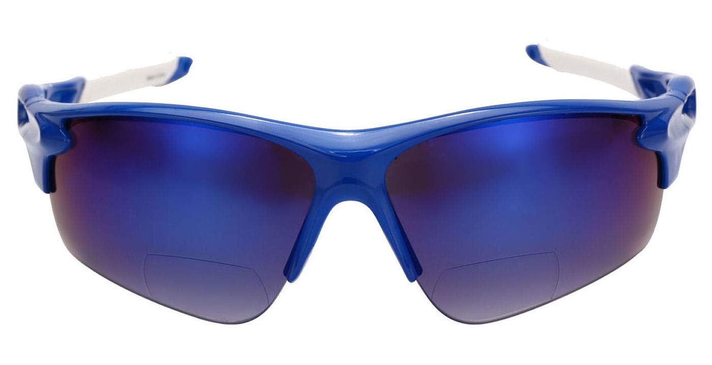 'The Athlete' Polarized Lightweight Sport Wrap Bifocal Reading Sunglasses for Men and Women