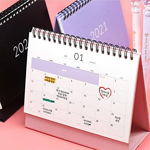 Bureau kalender 2021 Staande Deskkalenders Maand Desktop Standup