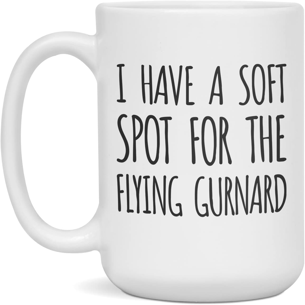 I have a soft spot for the Flying Gurnard Coffee Mug, 15-Ounce White