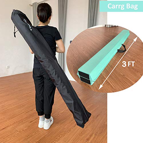 Image of Marfula 6 FT / 8 FT / 9 FT Folding Gymnastics Beam Foam Balance Floor Beam