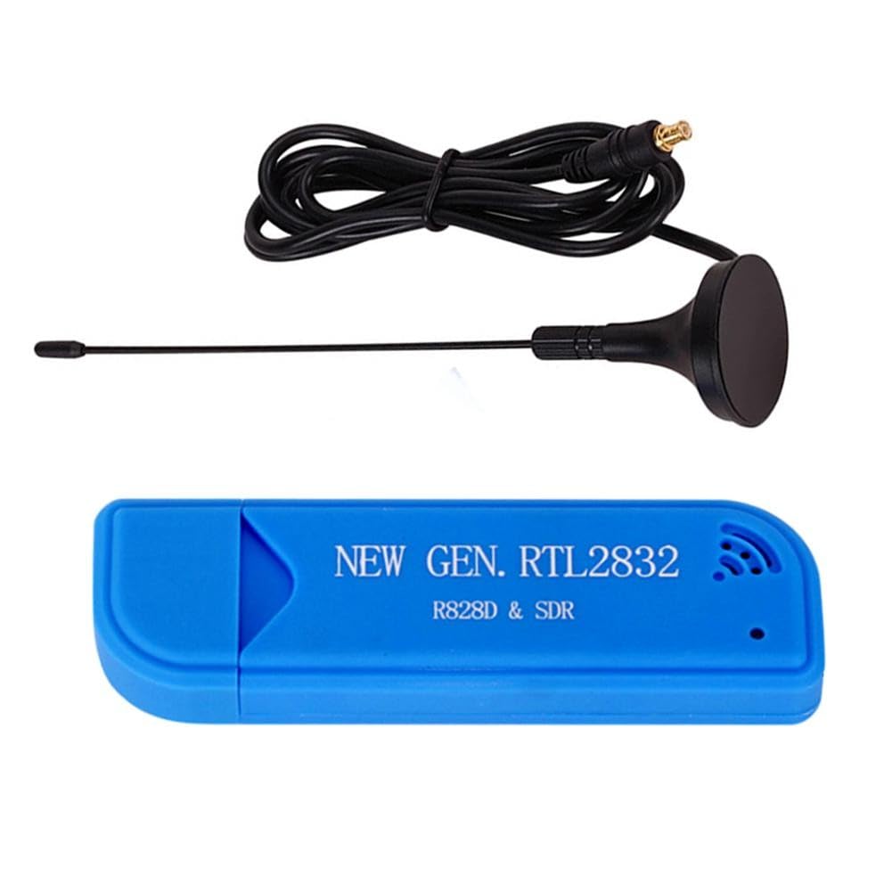 Récepteur radio avec puce RTL2832 ADC, 0,5 PPM TCXO, connecteur MCX, bande passante de 25 MHz à 1760 MHz, pour applications SDR, ADS-B, AIS, ACARS, APRS, NOAA APT