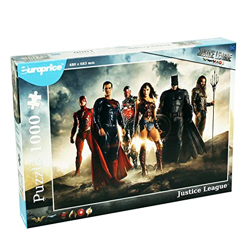 Puzzle Europrice Justice League (Rompecabezas de 1000 Piezas, 683mm x 480mm) Mercancía y...