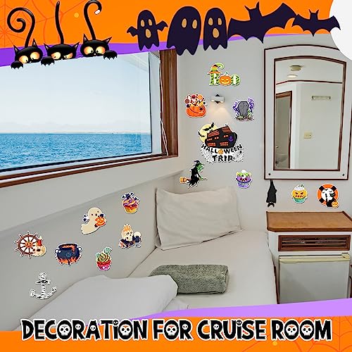 Imanes decorativos Halloween Kanayu 16 piezas miniatura 6