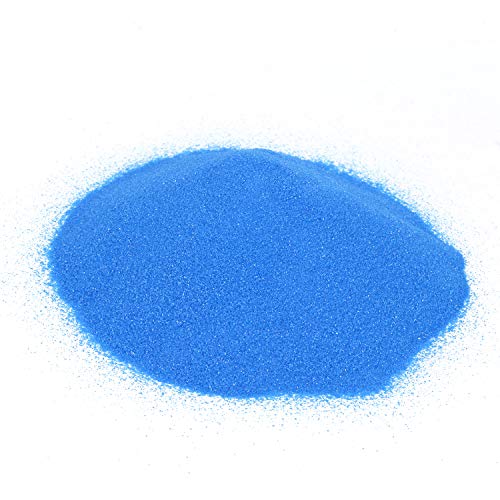 Shiny Stone Colorful Sand,Rainbow Sand,Art Sand,Colored Sand,Craft Sand,Decorative Wedding Vibrant Sand, 250G/0.55Lbs/8.81Oz For Kids Creativity Wedding Succulent Terrarium Vase (Peacock Blue) #TOP1