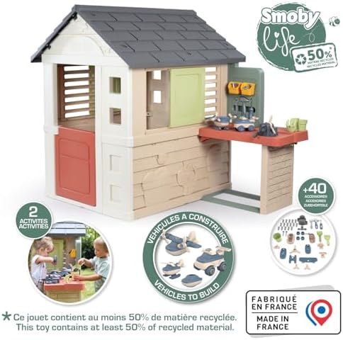 Smoby S.Life Maison Nature + Atelier, vue 2