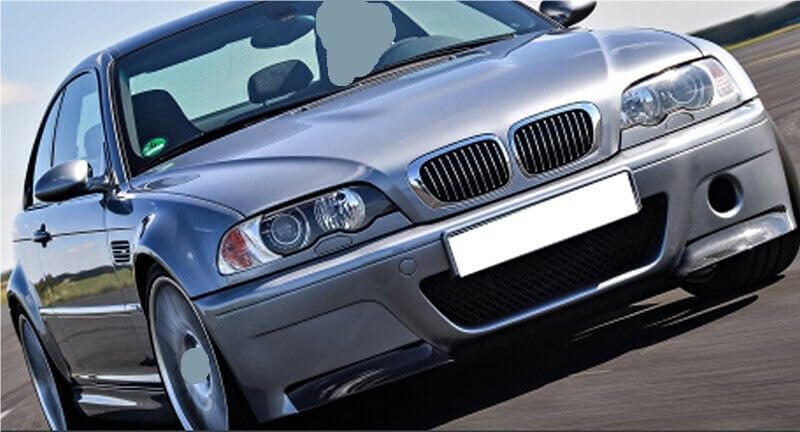 Grille capot avant calandre Série 3 E46 refroidissement optimal ABS