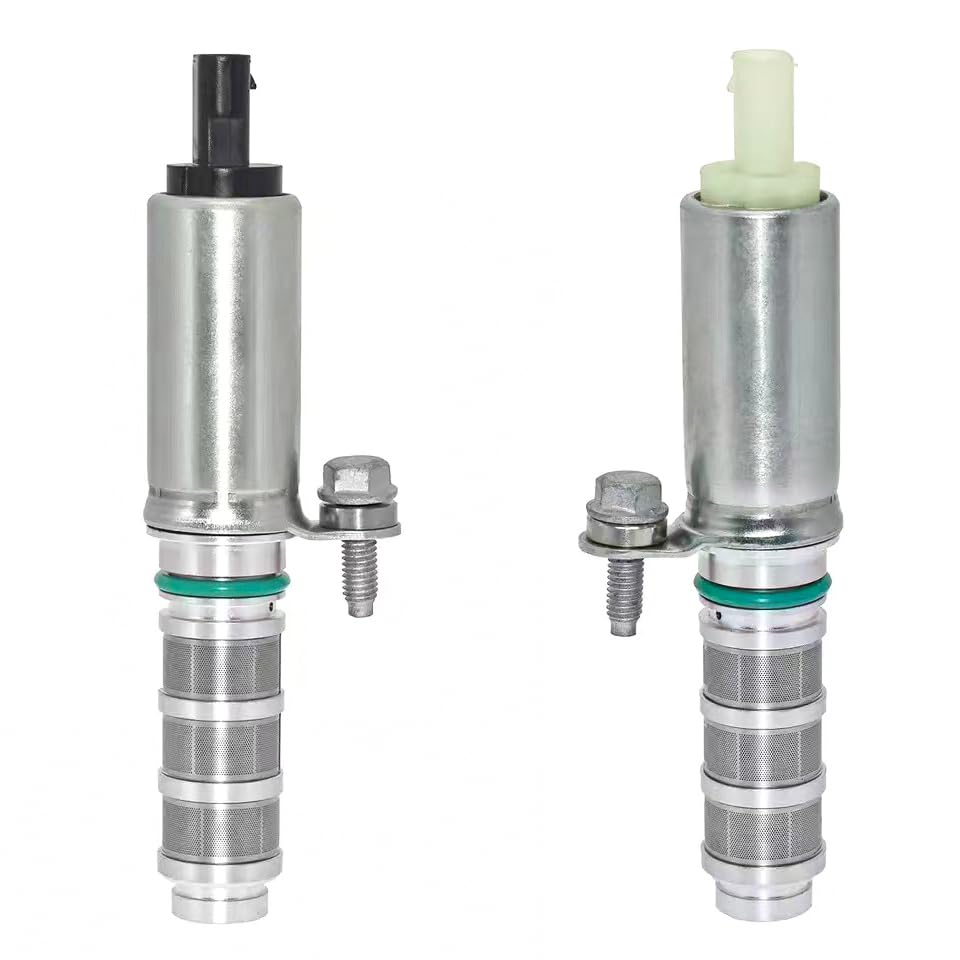 Oil Control Intake and Exhaust Variable Valve Timing (VVT), Replace for 12662737, 12662736 Solenoid, Compatible with Cadillac ATS 2.0L 2.5L 2013-2016, Chevrolet Malibu Impala 2013-2016, Buick Regal