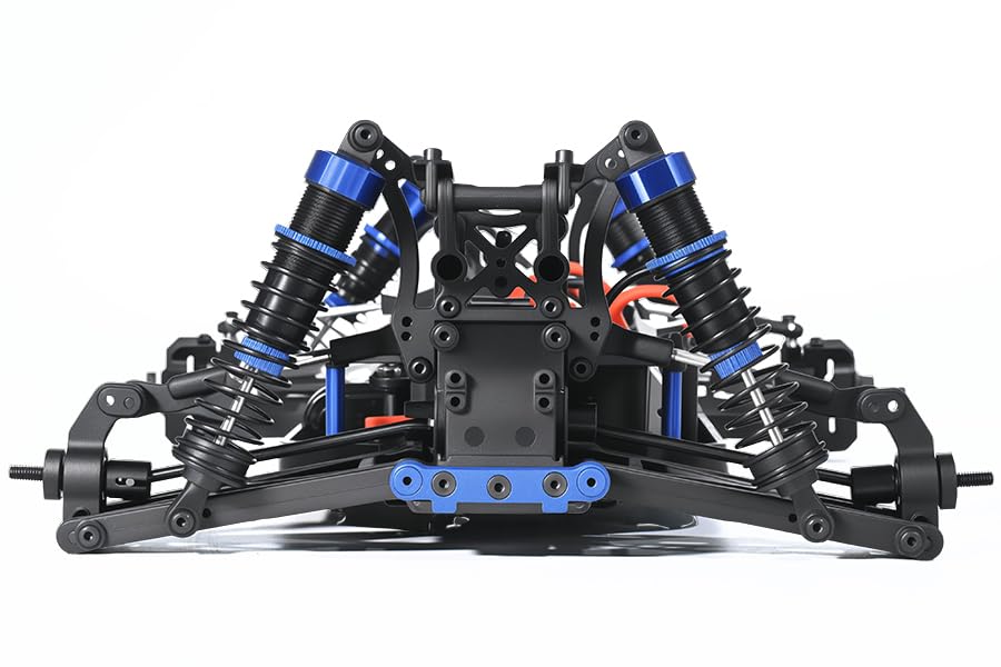 Generico SPRINT Buggy RC Off-Road 1/10 4WD Elettrico Brushed Alta Velocità RTR – 2.4G #RH1067