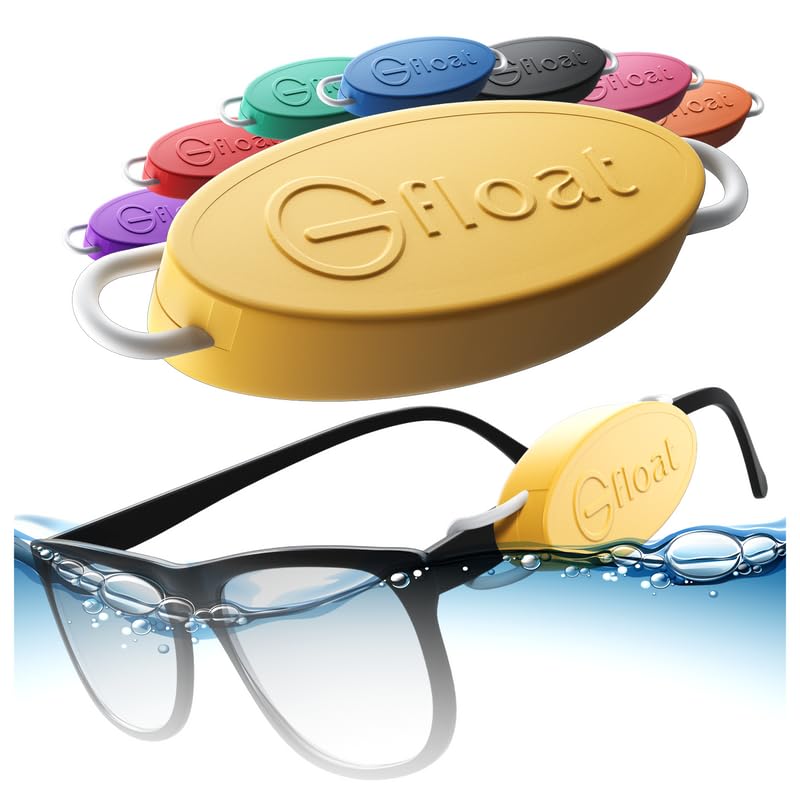 Image of GFLOAT Floating Eyewear Retainer - Sunglasses & Prescription Glasses Float, No Strap, Water Sports