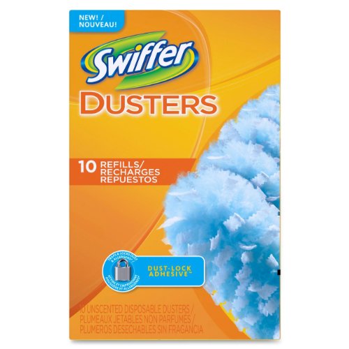 Procter & Gamble : Swiffer Refill Dusters, Cloth, White, 10/Box -:- Sold as 2 Packs of - 10 - / - Total of 20 Each