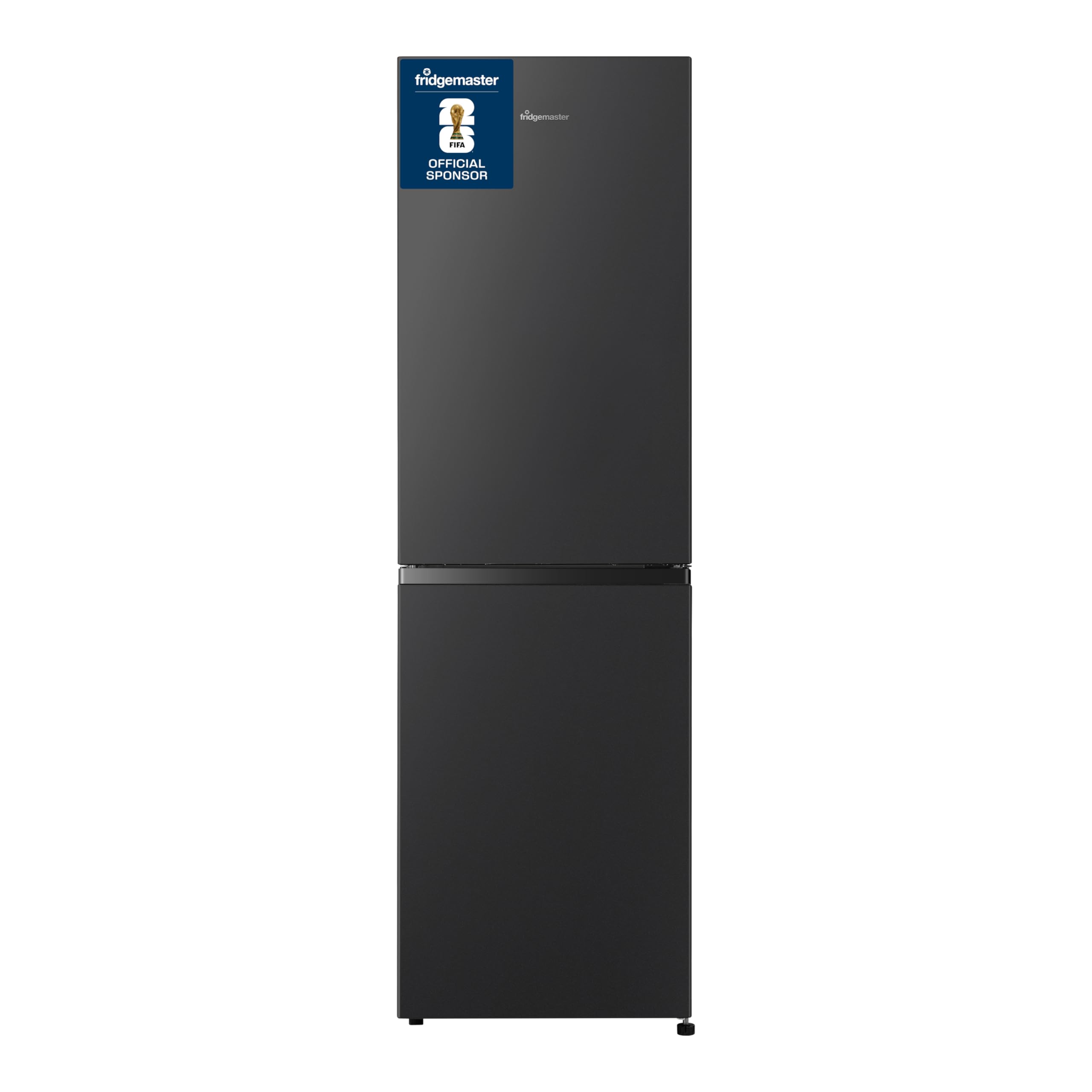 Fridgemaster - Fridge Freezer - Black - 252L