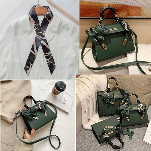 Purse Handle Scarf Handbag Scarf Skinny Purse Scarfs Handle Wrap Ribbon Scarf Purse Handle Cover Wraps Head Band Silk Scarf for Purse Handle Narrow Scarf for Bag Handbag4