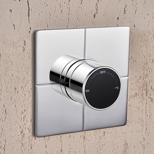 Robinet de douche avec valve mécanique et kit douchette trois fonctions