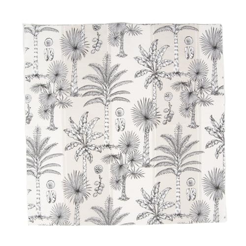 Servilletas de lino decoradas Southern Palms Caspari, el detalle ideal para bodas y banquetes 4