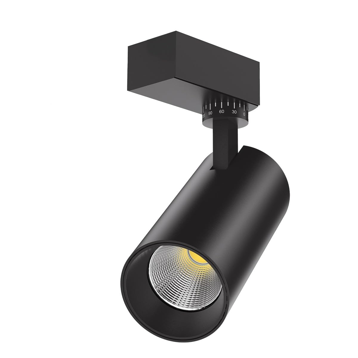 Goldmedal Figo 10W (Body Colour: Black) LED Track Light - Warm White (3000K) | Pack of 1 | Suitable for 2 Wire Single Phase Power Track | Beam Angle: 36° | for Indoor Use | Up to 85 Lumens per Watt-image-26