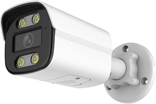 Miniatura 1 de 5MP cámara POE seguridad al aire libre visión nocturna detección de movimiento alarma metal caso IP66 impermeable