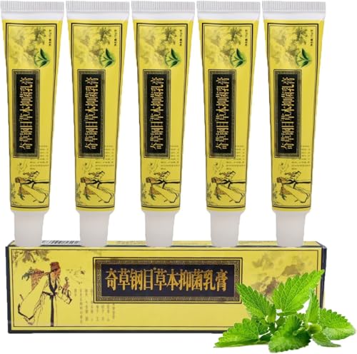 (Effective and Safe) Natural Herbal Moisturisers East Asian Natural Herbal Body Cream Skin Relief for All Skin Types 5pcs