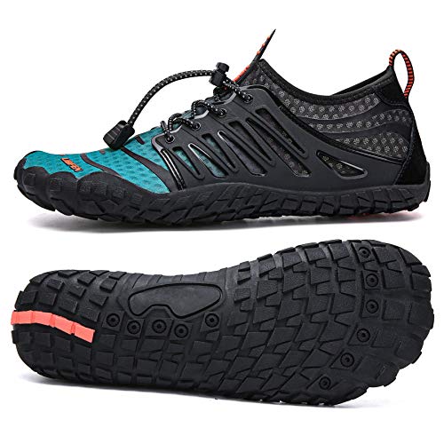 UBFEN Water Shoes for Mens Quick Drying Surf Hiking Aqua Beach Walking Shoes
