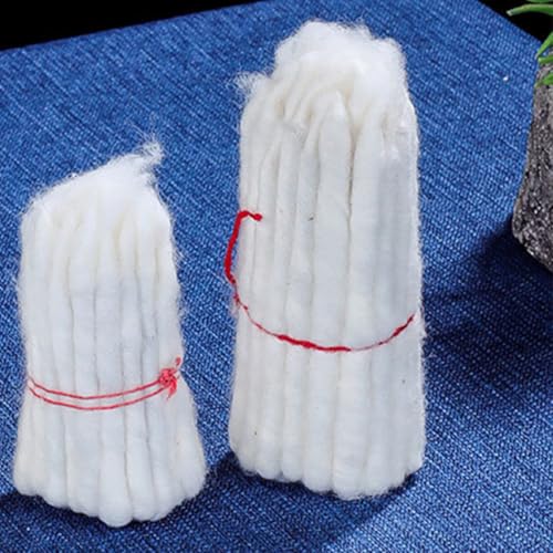 5 piezas de mechas de algodón para velas y lámparas de aceite miniatura 3