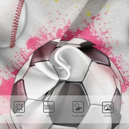 Girls Underwear Toddlers 2t Cotton Panties Little Girl Personalized Briefs Underpants Soccer Balls Grey3