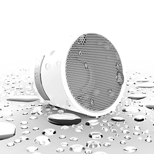 TDK Life On Record White A08 TREK Mini Wireless Weather Resistant Speaker