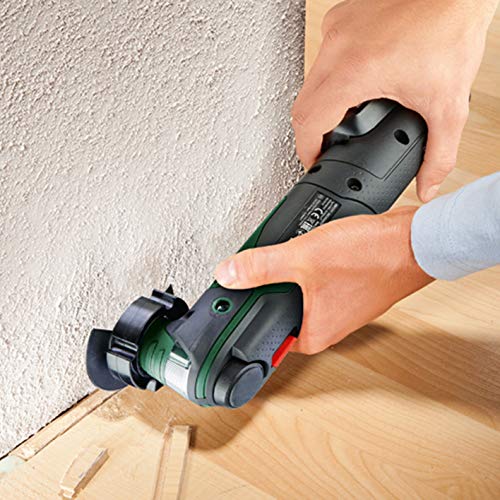 Bosch Home and Garden Outil multifonctions sans fil - AdvancedMulti 18 avec set d'accessoires (Livré sans batterie ni chargeur, système 18V, sous emballage carton) 0603104000 Vert – Image 5