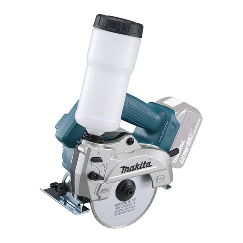 MAKITA DCC501ZJ - Cortador de diamante 18 V LXT 125 mm MakPac Húmedo/Seco