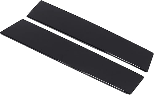 Miniatura 2 de ApplianPar Cubierta de moldura de pilar B para el lado del conductor y el pasajero negro brillante para Ford Explorer 2011-2019, Police Interceptor