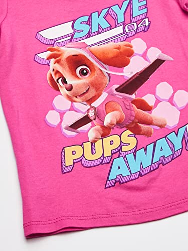 Paw Patrol Girls' Toddler Skye Short-Sleeved Puff Tee3