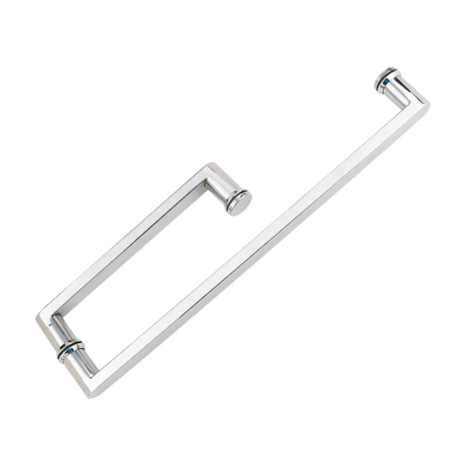 Poignée de porte de douche en verre 225 mm bouton de cabine coulissante