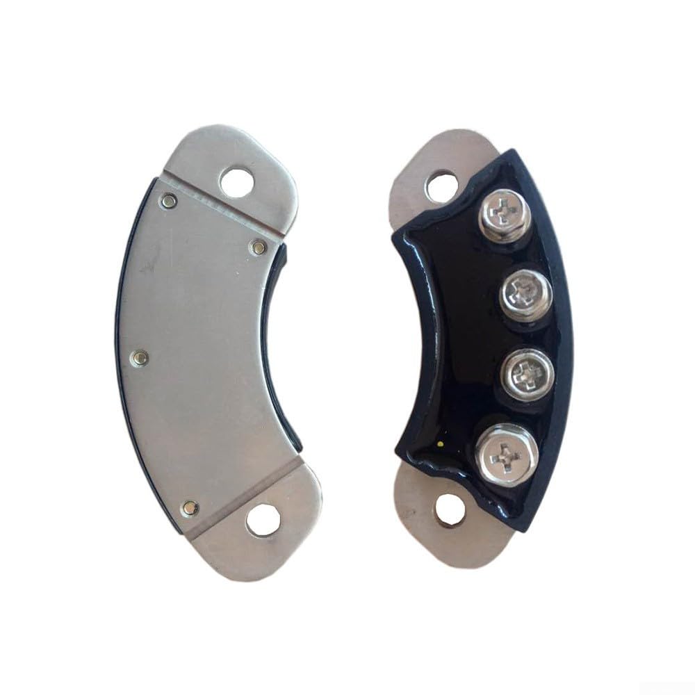 1 Satz Rotierende Diode für Brückenmodul 50A 15V für Generator Lichtmaschinenanlagen, Silikondioden mit Aluminium-Kühlkörper für industrielle Stromreparatur