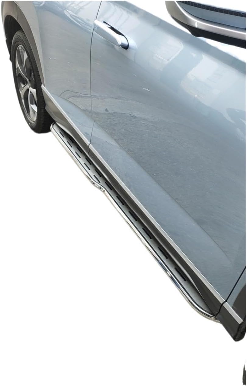 2 Pcs Running Board Side Step Pedal Bar Running Board Platform Compatible with VW VW Touareg 2011-2018