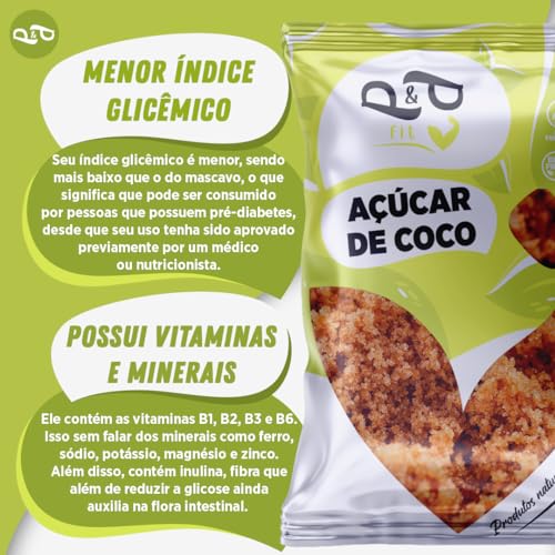 Açúcar de Coco 500g P&P