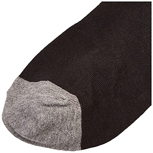 Image of K. Bell Men's Play on Words Novelty Crew Socks, Buck You (Black), Shoe Size: 6-12