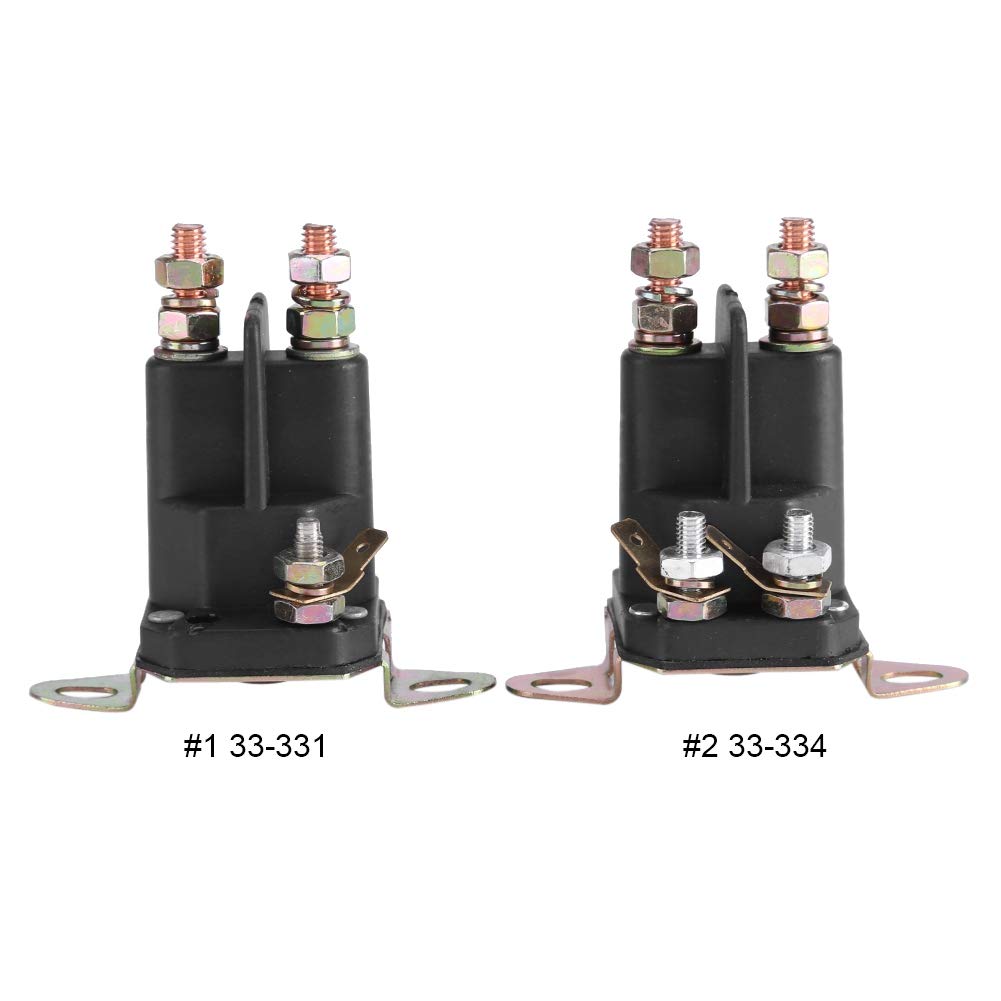 Solenoïde Démarreur Universel 12V 3 Pôles - Pour MTD 109946, 146154, 1753539 | Tondeuse à Gaz, Véhicules