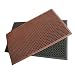 Rubber-Cal 03_122_WBK 1/2-inch Dura Chef Anti-Slip Rubber Kitchen Mat, 1/2" x 36" x 60", Black