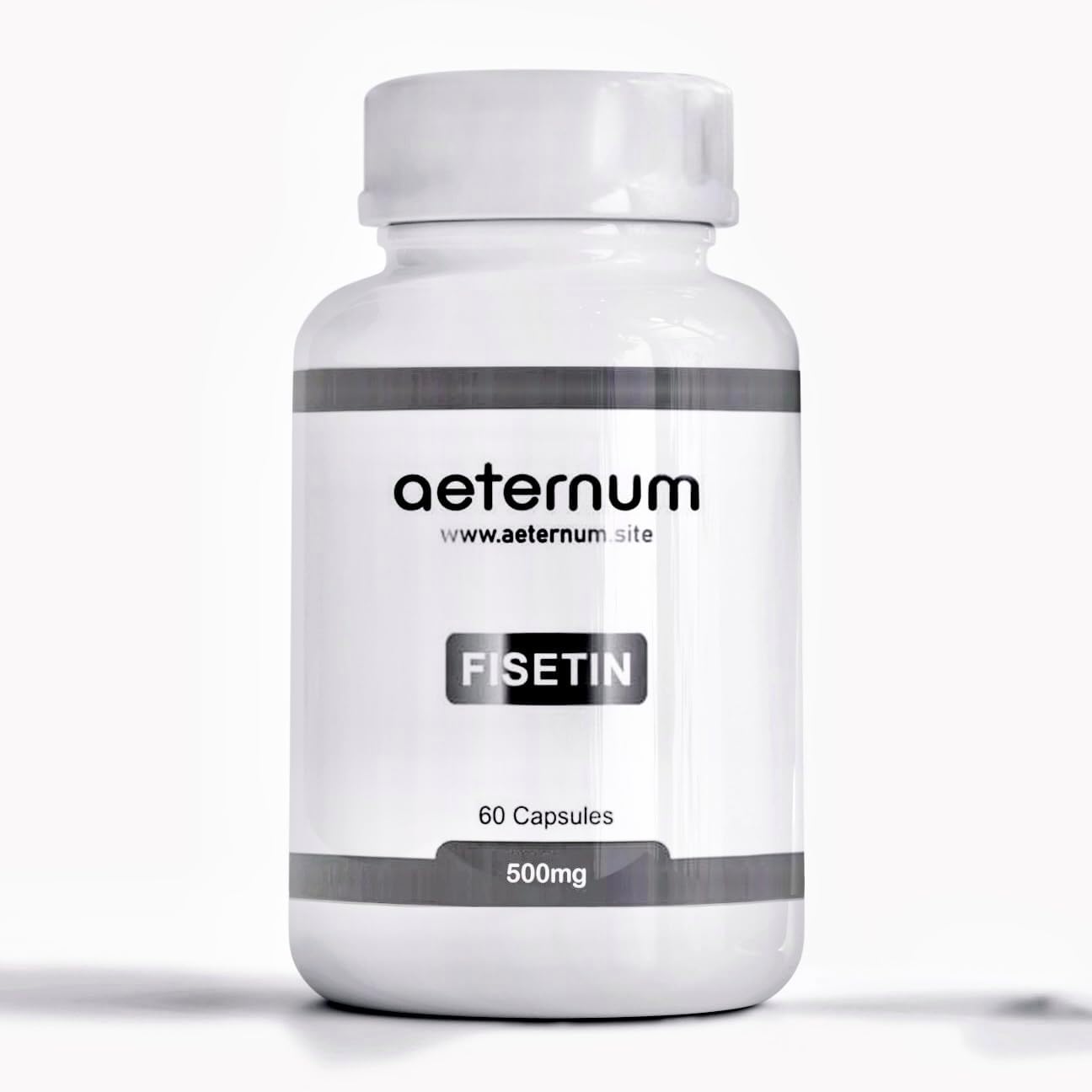 aeternum Premium Quality Fisetin 500mg 60 Capsules