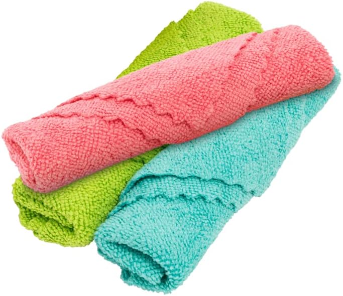 Bayeco Microfibre: Lot de 3 Baies Multi-Usages Absorbantes | Nettoyage Sans Traces - Image détaillée