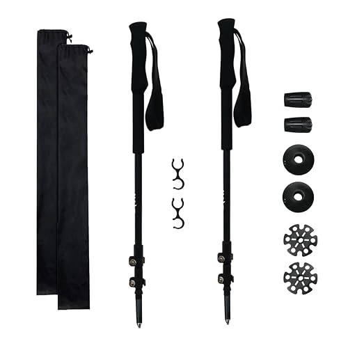 NexusOutdoor 3K Carbon Fiber Telescopic Hiking Poles
