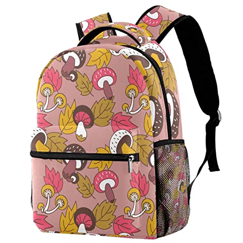 Sac à bandoulière champignon avec sangle réglable et imprimé nature