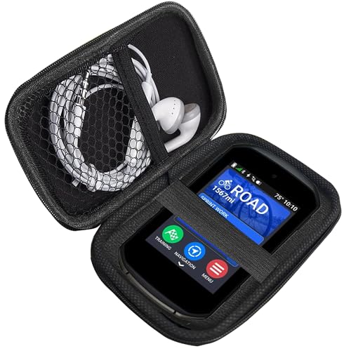 Etui Garmin Edge 550 rigide Blueshaweu housse de transport noire antichoc pour GPS de vélo compact