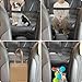 RUIANTE Dog Car Net Barrier Pet Travel Barrier Car Divider Mesh Drive Safely Adjustment Length for Children and Pets Dogs Sturdy Mesh Car Ceiling Cargo Net Universal Fit Cars SUVs Truck Pickup Black