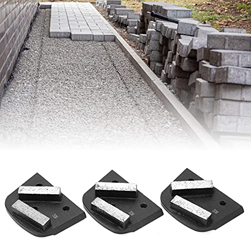 Bloco de Moagem Diamante Tira Longa Dente Alta Dureza 3 Peças Acessório para Mármore Com Grão de Bai