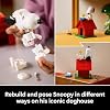 LEGO Ideas Peanuts: La Casita de Snoopy 21368 | Set de Construcción Coleccionable para Adultos, Mayores de 18 Años, Actividad de Relajación, Exhibición para Oficina en Casa y Dormitorio, 964 Piezas 8